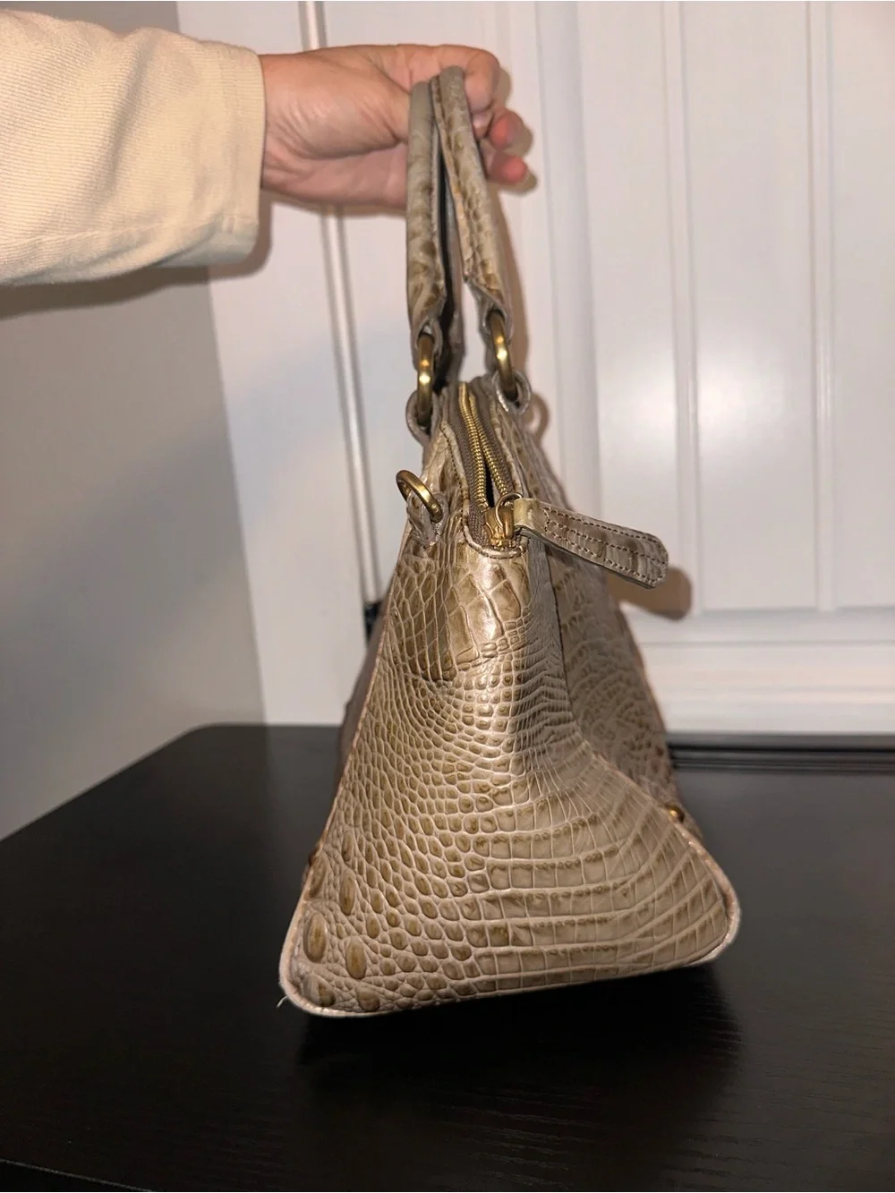 Brahmin stylish croc